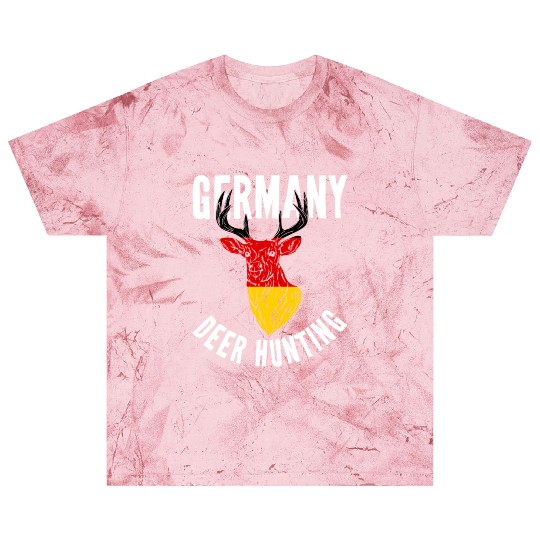 Germany Deer Hunting Buck Stag German Hunter Blast T Shirts