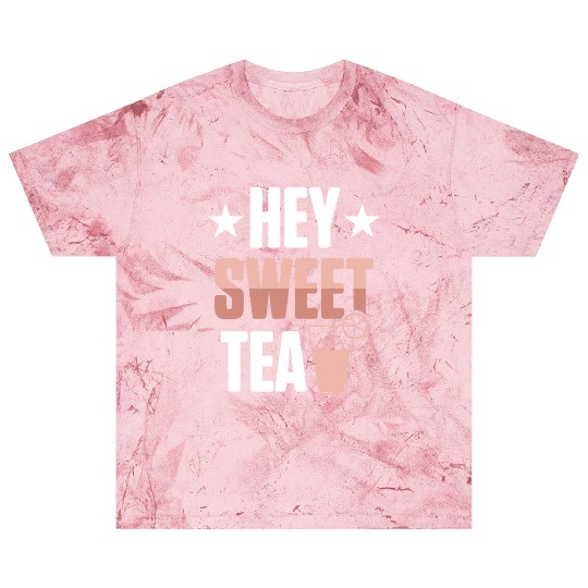 Funny Hey Sweet Tea Glass Drinking Iced Tea Blast T Shirts
