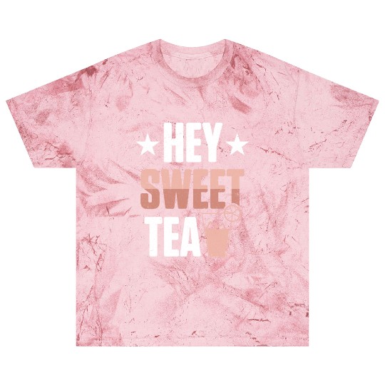 Funny Hey Sweet Tea Glass Drinking Iced Tea Blast T Shirts