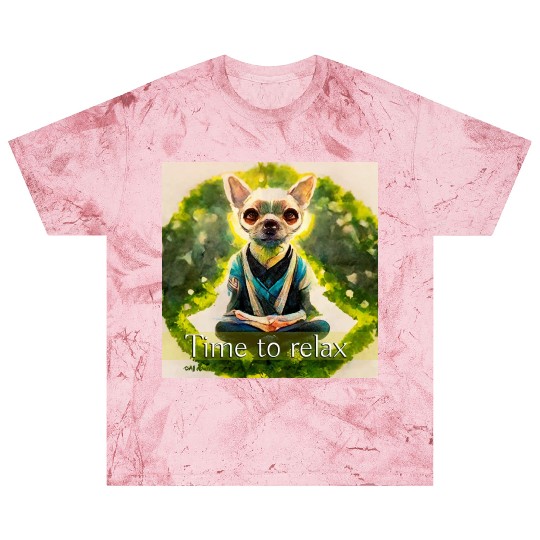 dog relaxion, buddhist chihuahua Blast T Shirts