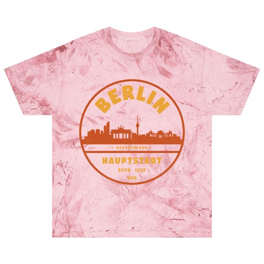 Berlin Germany Skyline Blast T Shirts