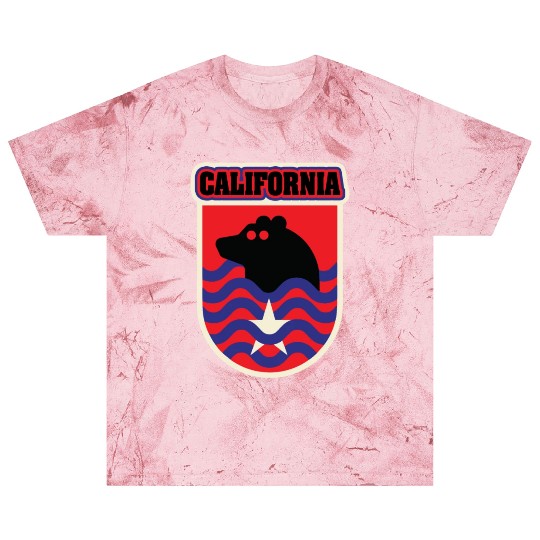 US States CALIFORNIA Blast T Shirts