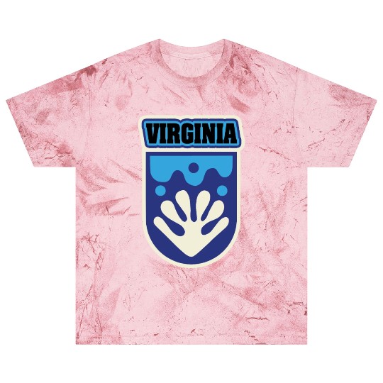 US States VIRGINIA Blast T Shirts