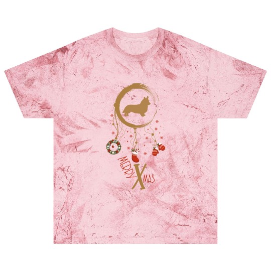 dog dreamcatcher Christmas Corgi Blast T Shirts