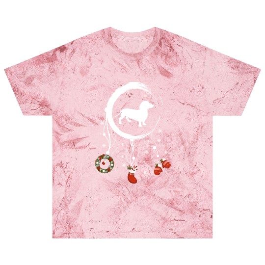 dog dreamcatcher Christmas Dachshund Blast T Shirts