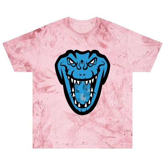 Dragon Face Military Blue Blast T Shirts