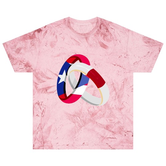 Puerto Rico Flag Japan Grown Ring Marriage Wedding Blast T Shirts