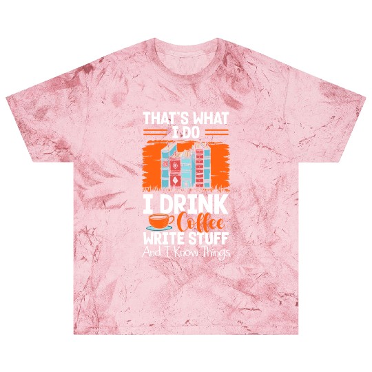 Author Books Journalist Thriller Blast T Shirts