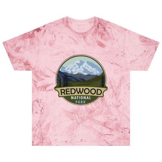 Cool Vintage Retro Redwood National Park Mountain Blast T Shirts