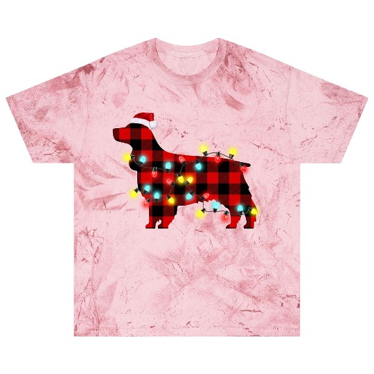 English Cocker Spaniel Christmas Dog Lover Pajamas Blast T Shirts