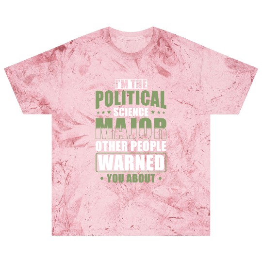 Political Science Major Blast T Shirts