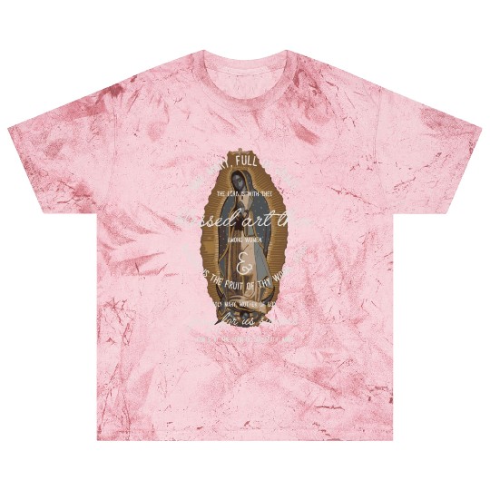 Our Lady Of Guadalupe Hail Mary Prayer Catholic Blast T Shirts