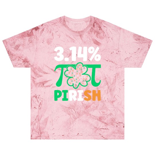 3.14% PIrish Funny St. Patricks Math Geek Pi Day Blast T Shirts