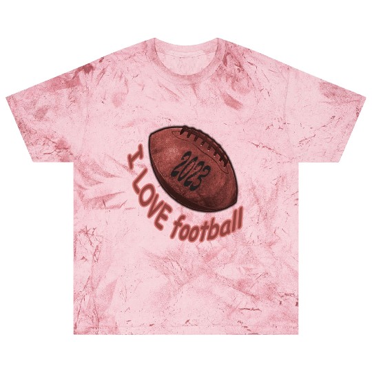 i love football Blast T Shirts