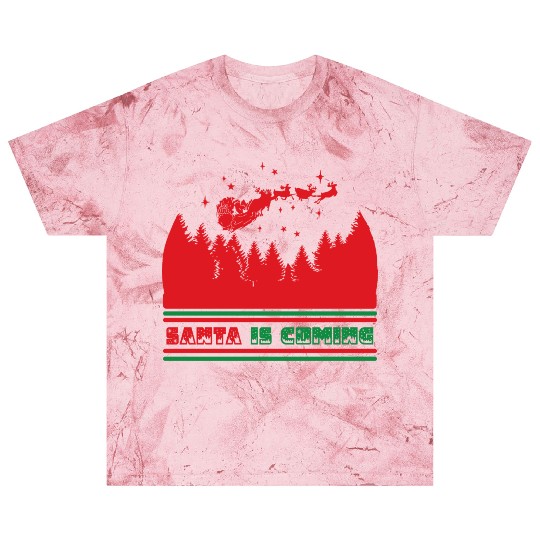 Santa is coming Blast T Shirts