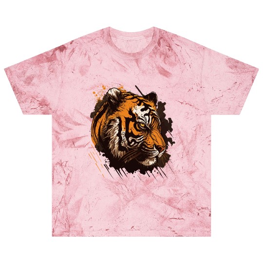 Scary Tiger Blast T Shirts