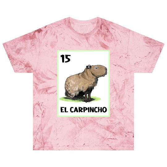 El Carpincho Mexican Capybara Cards Blast T Shirts
