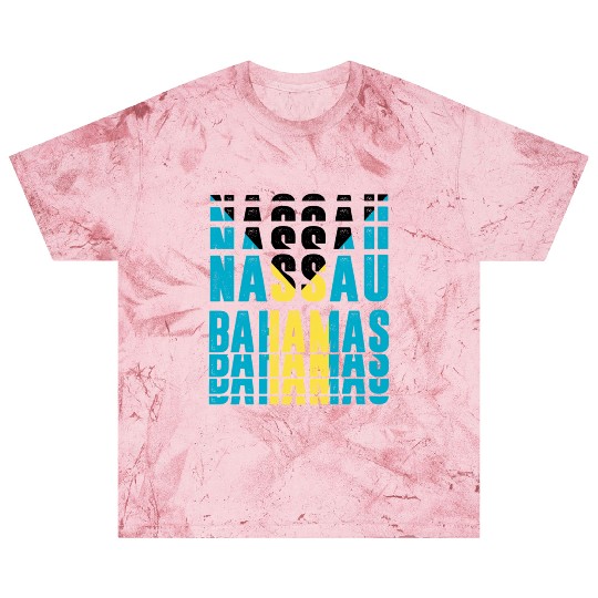 Nassau Bahamas flag design Blast T Shirts