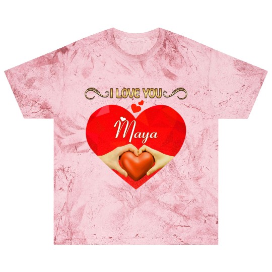 I love you Maya Blast T Shirts