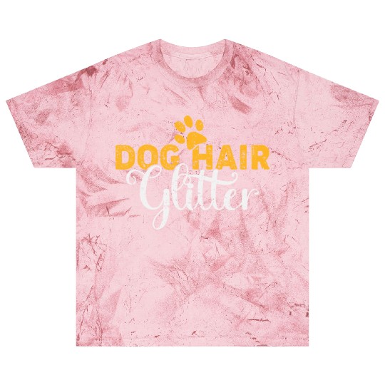 Dog Hair Glitter Dog Owners Pet Lover Gift Ideas Blast T Shirts