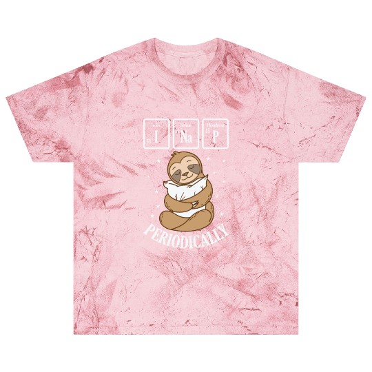 I Nap Periodically Periodic Table Sloth Blast T Shirts
