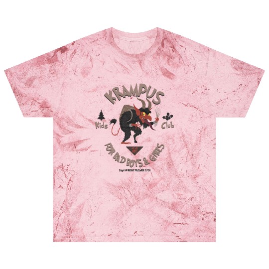 Krampus Kids Club Naughty Bad Boys & Girls Xmas Blast T Shirts