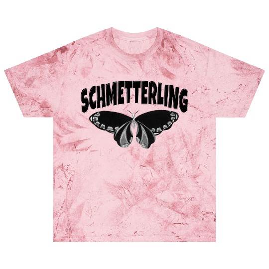 Butterfly Schmetterling Black And White Blast T Shirts