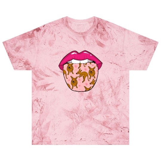 Kangaroo Tongue Blast T Shirts