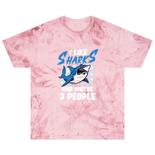 Shark Ocean Predator Sea Creature Blast T Shirts
