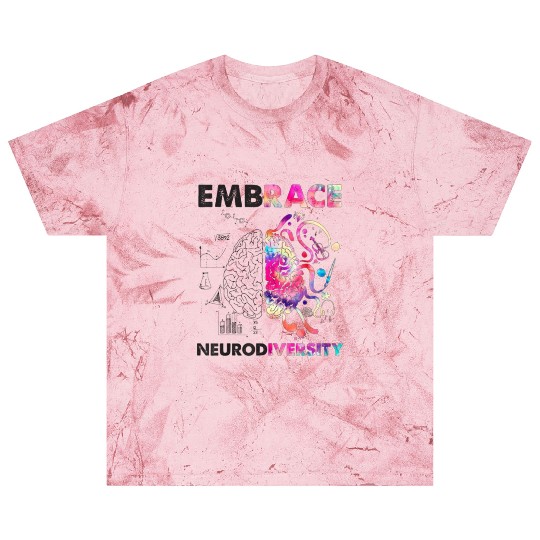 Embrace Neurodiversity Autism Blast T Shirts