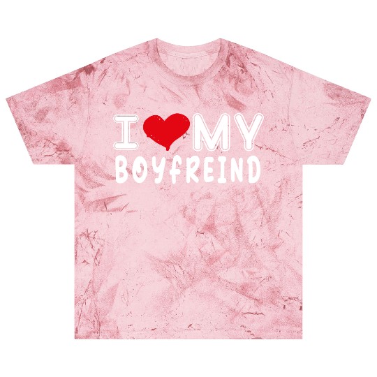 I Love My Boyfriend,valentine,I Heart My Boyfriend Blast T Shirts