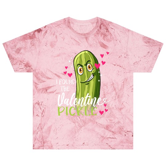 I Found The Valentine Pickle funny couples in love Blast T Shirts