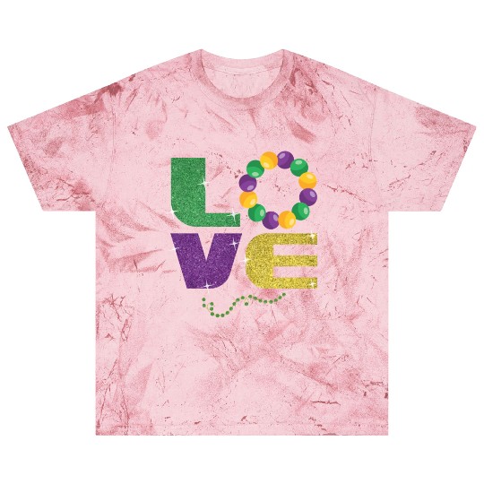 Love New Orleans Festival Parade Beads Mardi Gras Blast T Shirts
