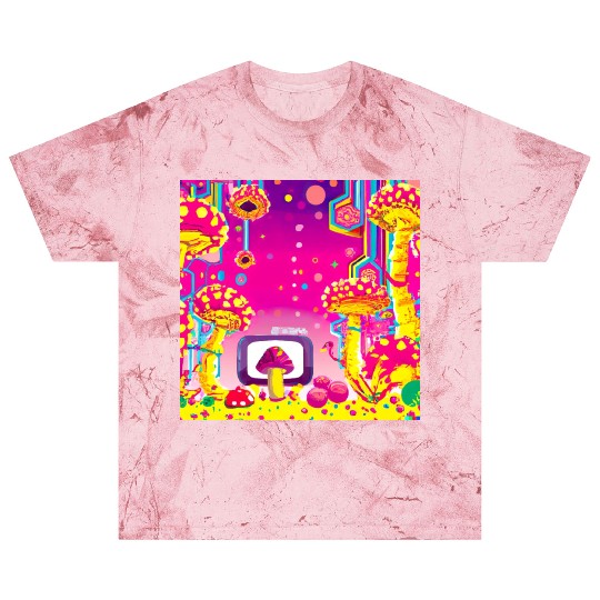 Psychedelic Video Game Fantasy World Blast T Shirts