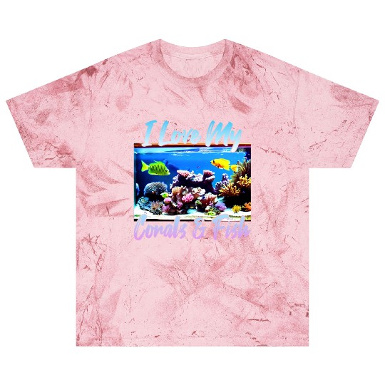 Saltwater aquarium coral fish Blast T Shirts