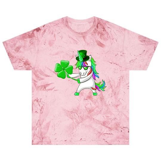 Flossing Unicorn St Patrick's Day Floss Dance Blast T Shirts