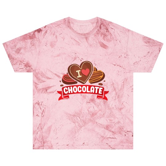 I Love Chocolate Sweets Candy Chocolate Bar Blast T Shirts