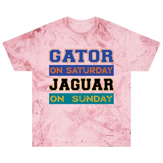 Gator On Saturday Jaguar On Sunday Jacksonville Fo Blast T Shirts