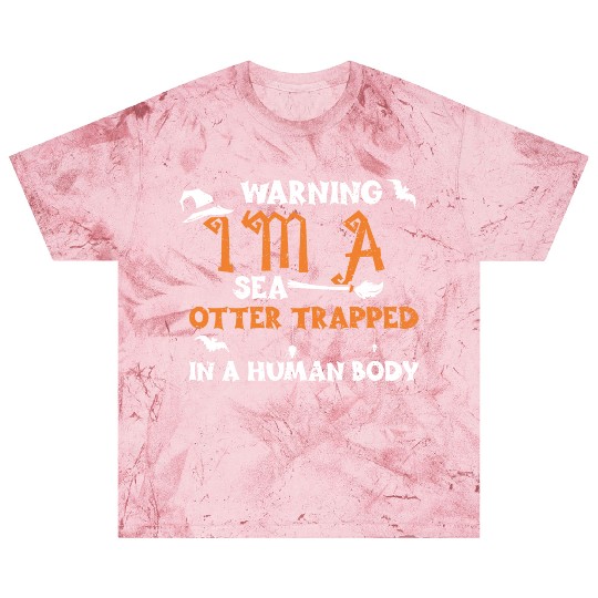 Warning I'm A Sea Otter Trapped... Blast T Shirts