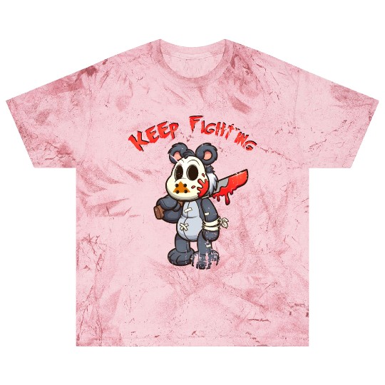 Keep Fighting Teddys Horror Halloween Blast T Shirts