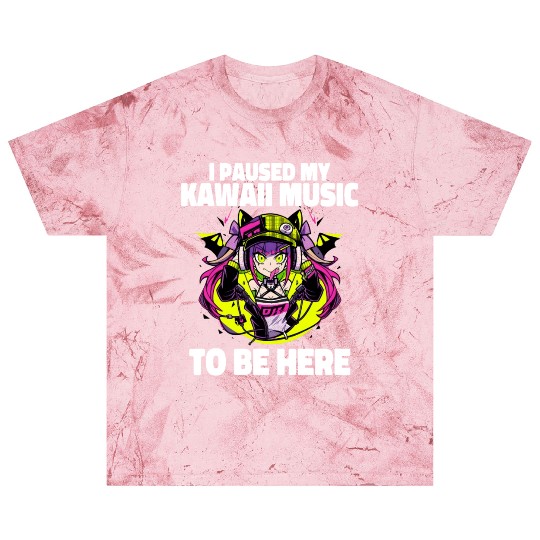 I Paused My Kawaii Music Otacore Otaku Anime Blast T Shirts