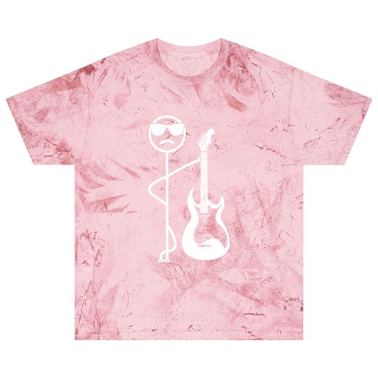 Bass Guitarist Stick Figure Funny Guitar Player St Blast T Shirts