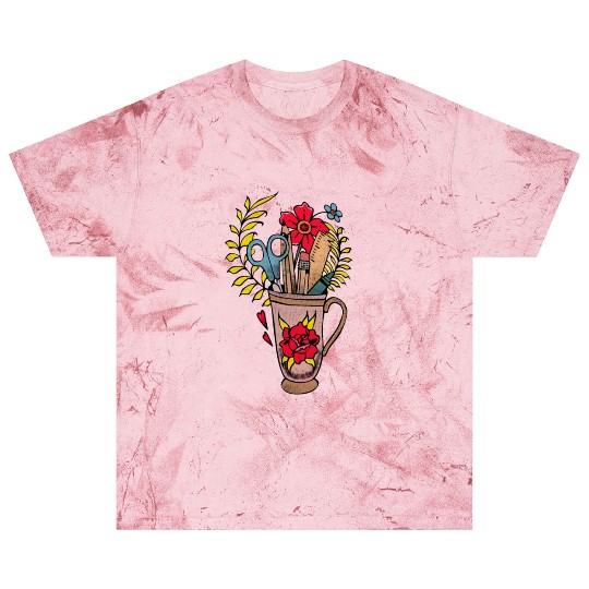 Teacher Valentines Day In The Form Vase 100th Day Blast T Shirts