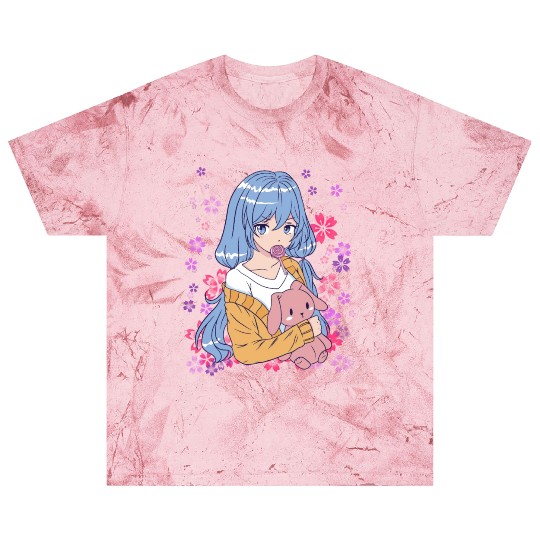 Anime girls manga flower meadow gift idea Blast T Shirts