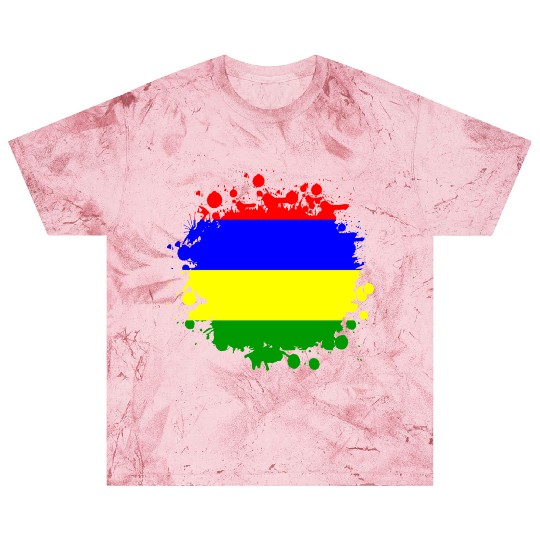 Mauritius blob flag design Blast T Shirts