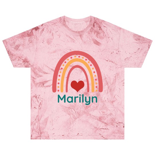 Marilyn Vintage Boho Rainbow Blast T Shirts