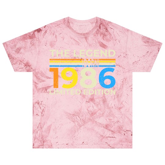 The Legend 1986 Born Limited Edition Blast T Shirts