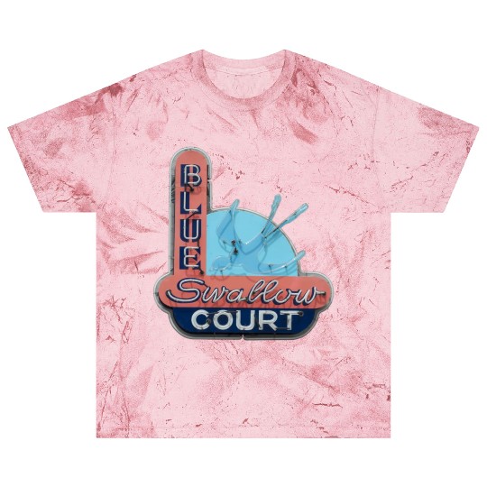 Blue Swallow Court Route 66 Tucumcari Blast T Shirts