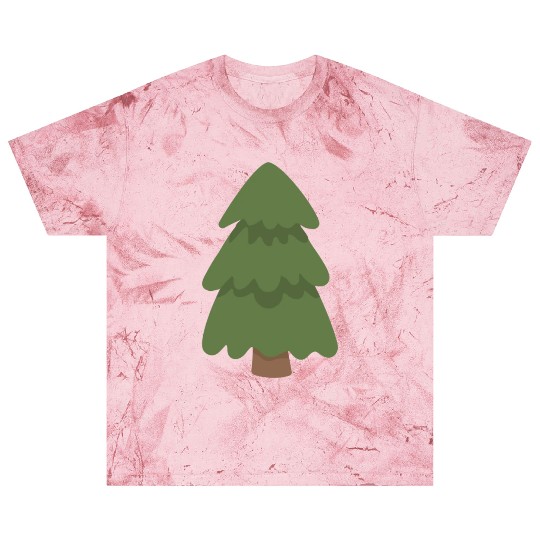 Cartoon Evergreen Tree Blast T Shirts