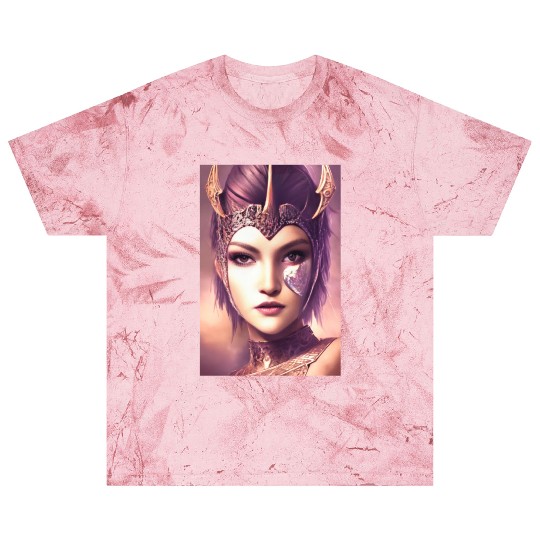 Warrior princess wearing gothic plate dark fantasy Blast T Shirts